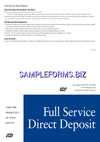 New Jersey Direct Deposit Form 1 pdf free